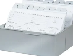 Alphabetisches Register für Kunden- Kartei Box