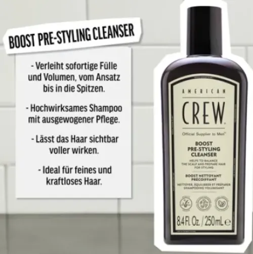 American Crew Boost Pre-Styling Cleanser Clearance