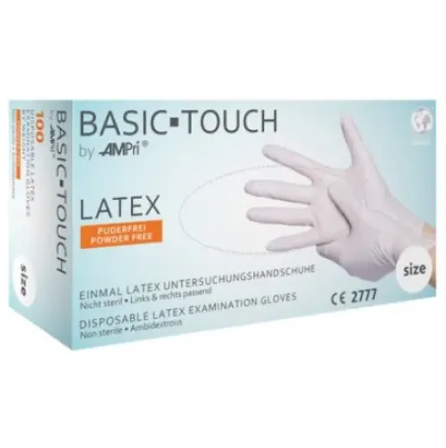 AMPri Basic-Touch Handschuhe Latex puderfrei Latex Discount