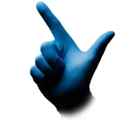 AMPri Med-Comfort Handschuhe Nitril puderfrei Blau