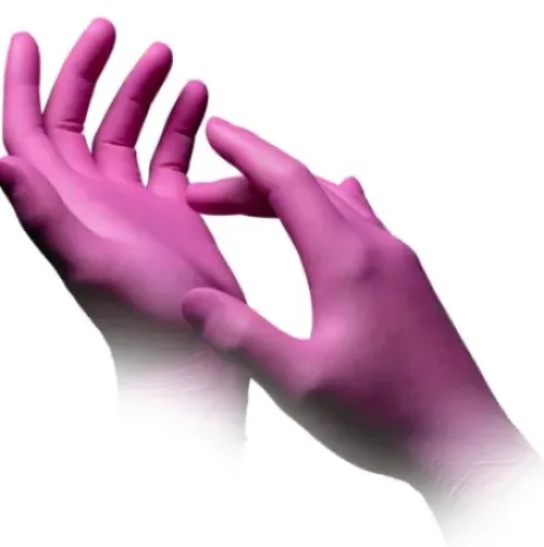 AMPri Med-Comfort Style Handschuhe Nitril puderfrei magenta New
