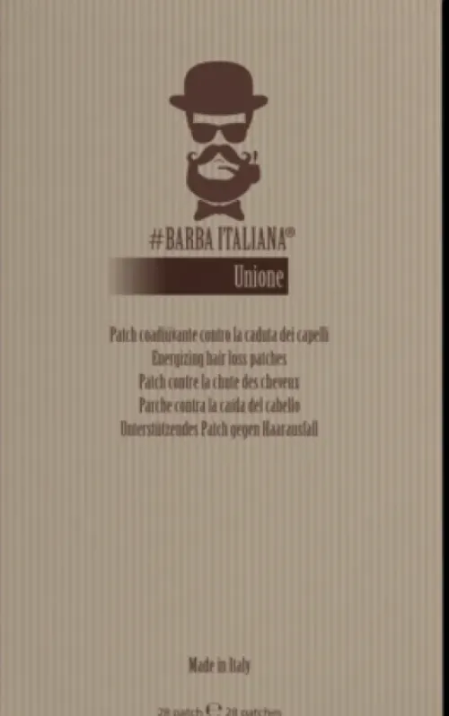 Barba Italiana Unione Patch gegen Haarausfall Hot