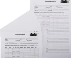 dobi Kundenkarteikarten DE Sale