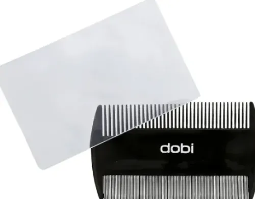 DOBI Staubkamm mit Lupcard grob-fein Best