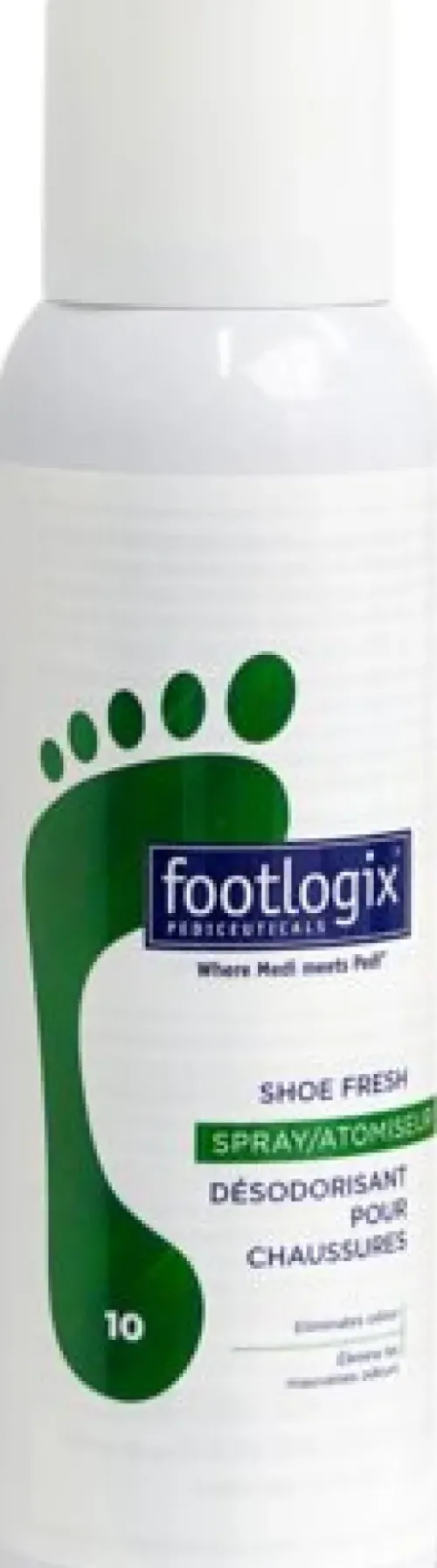 footlogix Shoe Deodorant Spray Formula 10 New