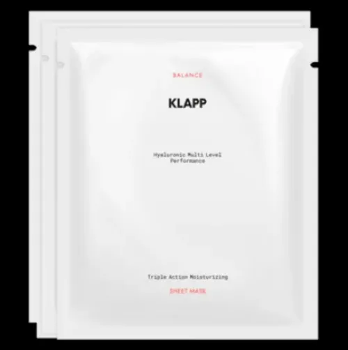 KLAPP HYALURONIC TRIPLE ACTION MOISTURE Sheet Mask Clearance