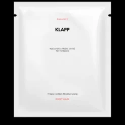 KLAPP HYALURONIC TRIPLE ACTION MOISTURE Sheet Mask Kabinen Produkt Sale