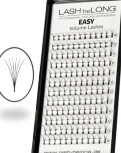 LASH beLONG Easy Volume Lashes 6D - MIX-Box D-Curl Hot