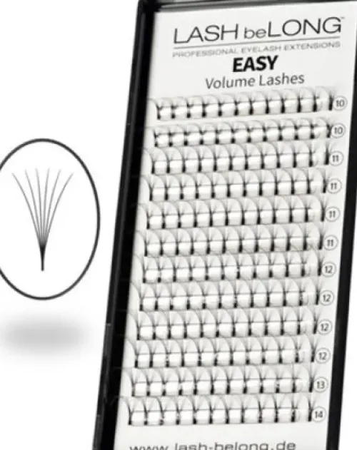 LASH beLONG Easy Volume Lashes 6D - MIX-Box D-Curl Hot