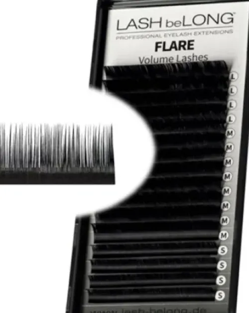 LASH beLONG Flare Volume Lashes C-Curl Mix-Box