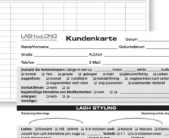 LASH beLONG Karteikarten