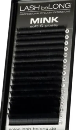 LASH beLONG Mink Lashes soft & glossy C-Curl Clearance
