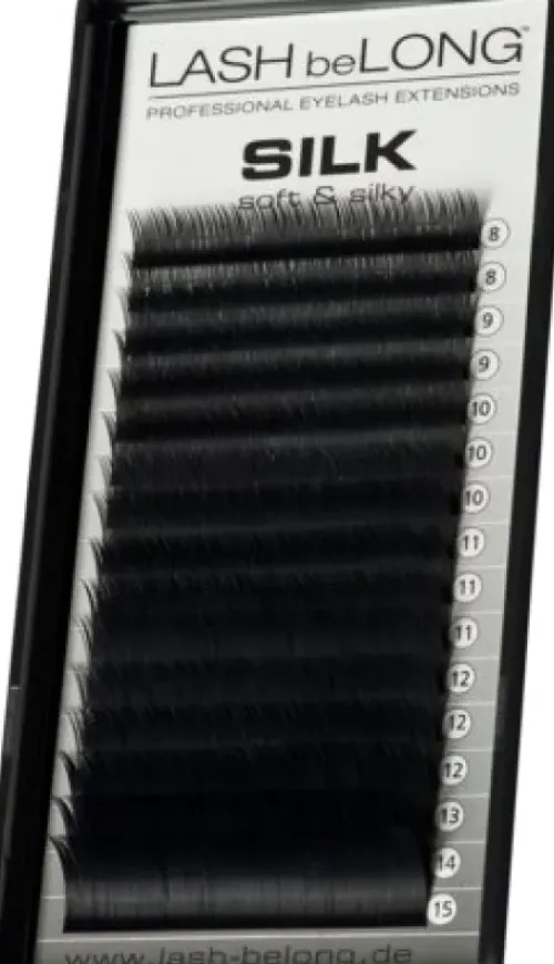 LASH beLONG Silk Lashes soft & silky C-Curl