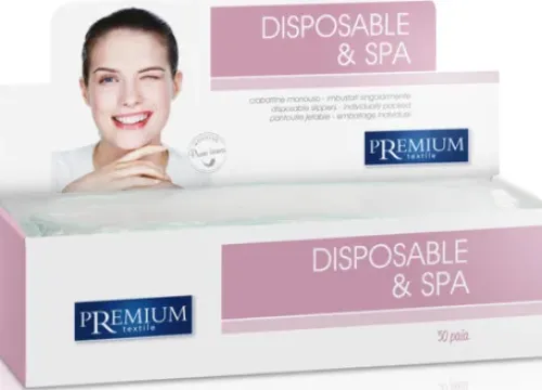 Premium Disposable & Spa Einweg Pantoffeln aus gewebtem Stoff geschlossen Online