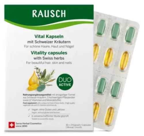 RAUSCH Schweizer Kräuter Vital Kapseln
