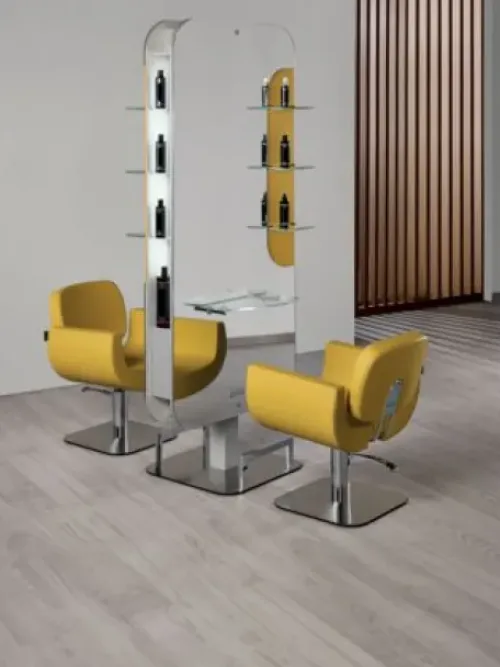 Salon Ambience Doppelbedienungsplatz New York, Kunstlederoptik Best