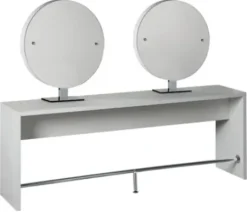 Salon Ambience Doppelbedienungsplatz Brooklyn, rund New