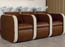 Salon Ambience Rückwaschanlage Iconwash, 3er Bank Clearance