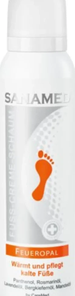 SANAMED Feueropal Fuss-Creme-Schaum Best