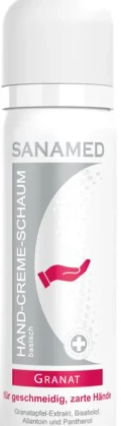 SANAMED Granat Hand-Creme-Schaum Hot