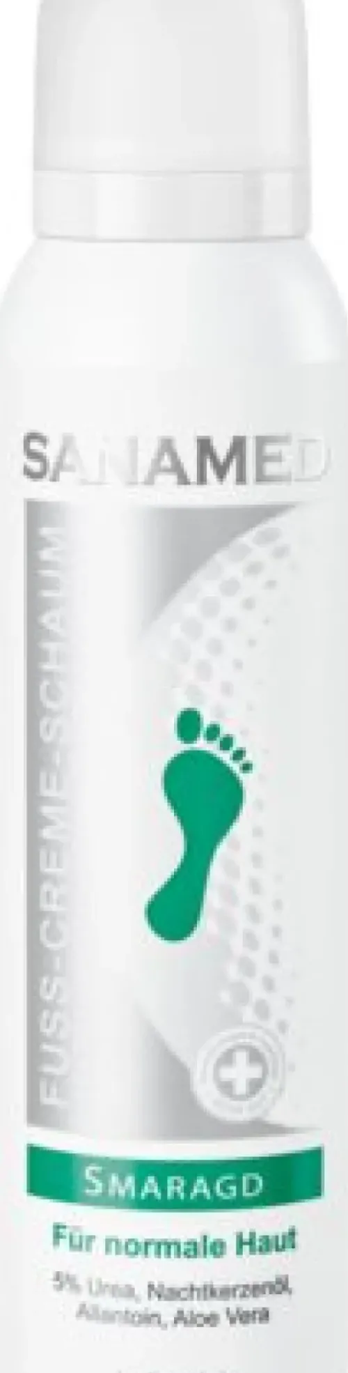 SANAMED Smaragd Fuss-Creme-Schaum Clearance
