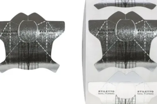 Schablone Silber Stiletto Outlet
