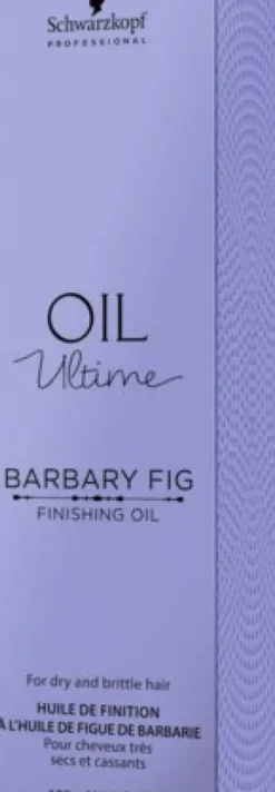 Schwarzkopf Oil Ultime Barbary Finishing Oil Best