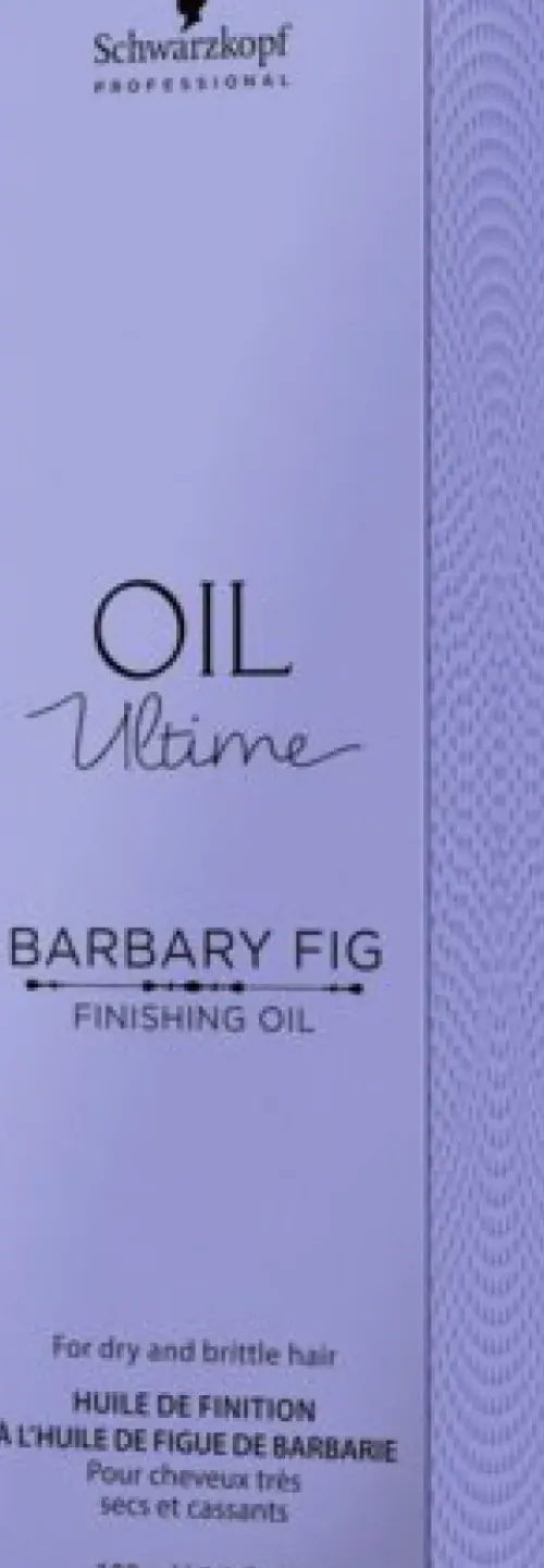 Schwarzkopf Oil Ultime Barbary Finishing Oil Best