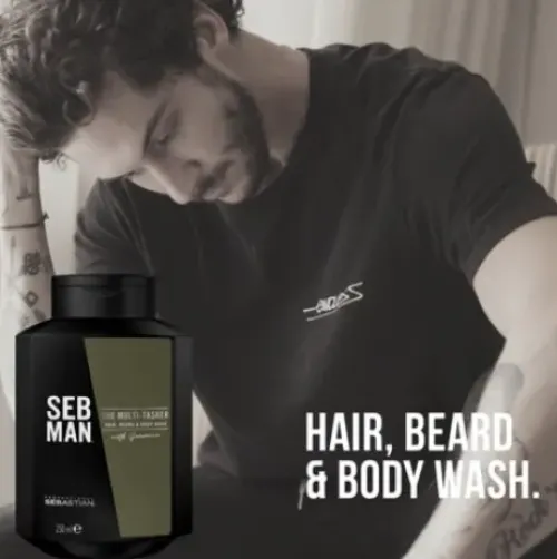 Sebastian Professional SEB MAN The Multitasker Hair, Beard & Body Wash Discount