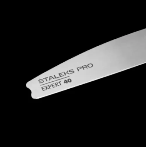 Staleks PRO File Holder Metall Nagelfeile Halbmond EXPERT Best
