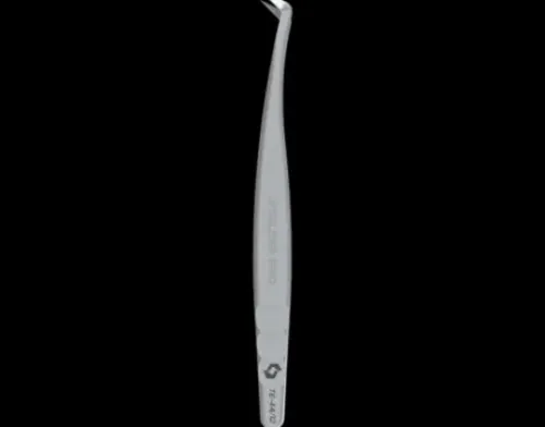 Staleks PRO Wimpernpinzette L-förmig EXPERT 44 Hot