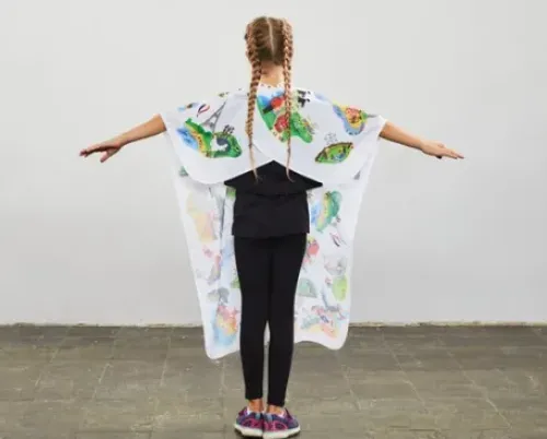 TREND DESIGN Kids World Kinder Haarschneideumhang