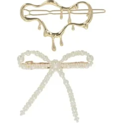 TRISA Fashion Clip & Barrette mit Perlen