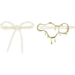 TRISA Fashion Clip & Barrette mit Perlen