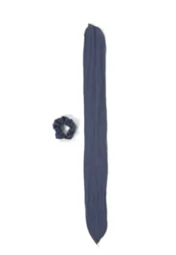 Trisa Fashion Denim Frenchclip und Scrunchie Outlet