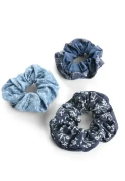Trisa Fashion Denim Scrunchies Discount