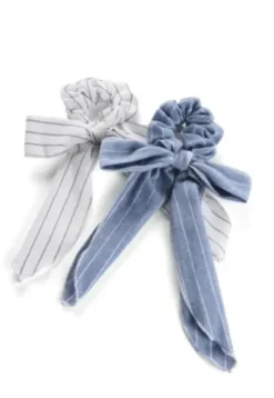 Trisa Fashion Denim Scrunchie mit Schleife Discount