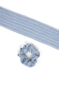 Trisa Fashion Denim Scrunchie mit Schleife Discount