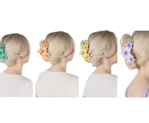 TRISA Fashion Frangipani Haarklammern Set