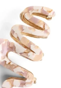 Trisa Fashion Geschwungene Haarklemme mit einer Acrylverzierung Best