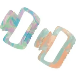 TRISA Fashion Marmoierte Haarklammer, multicolour New