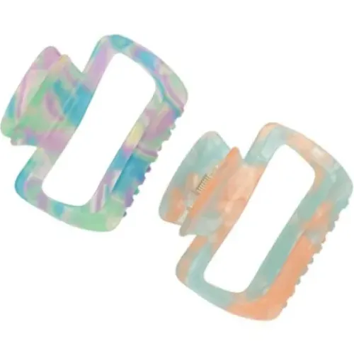 TRISA Fashion Marmoierte Haarklammer, multicolour New