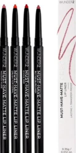 WUNDERBROW Must-Have-Matte Lip Liner Discount