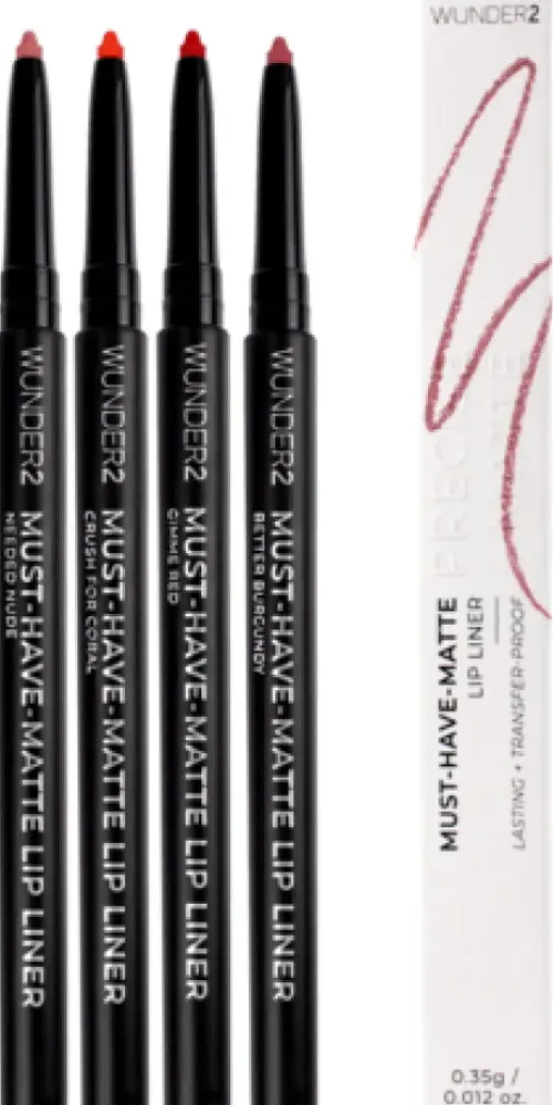 WUNDERBROW Must-Have-Matte Lip Liner Discount